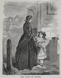 La dame en noir