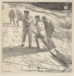 The Midnight Coast, extrait du Riverside Magazine for Young People, janvier 1867