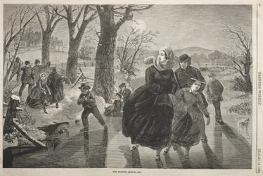 La saison de patinage - 1862