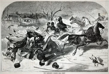 The Sleighing Season--The Upset, tiré de Harper