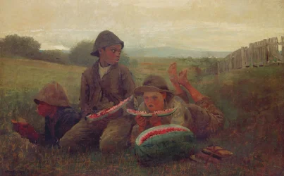 Les garçons à la pastèque, 1876