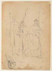 Trois soldats
