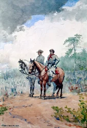 Deux éclaireurs fédéraux, 1887