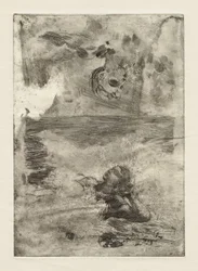 Deux têtes (étude d