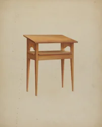 Table à manger shaker, vers 1937