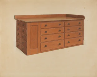 Table de tailleur, 1937