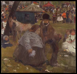 Fête foraine de la Pentecôte près de Cracovie