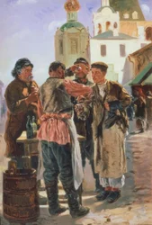 Vendeur de kvas