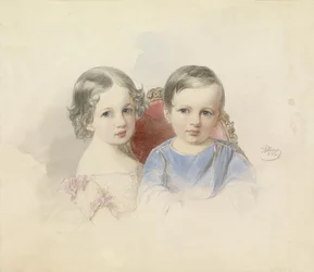 Paire de frères et sœurs