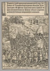 Conquête de Naples, planche 17 de Scènes historiques de la vie de l