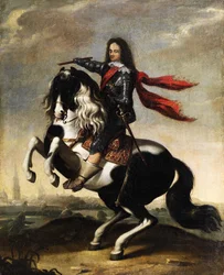 Portrait équestre de Valdemar Christian de Schleswig-Holstein 1622-1656