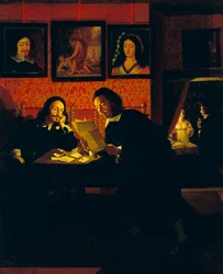 Deux hommes au bureau