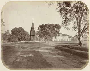 Mémorial au général Andreas Victor Michiels sur la place Waterloo à Batavia