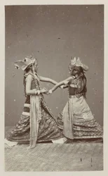 Deux danseuses javanaises