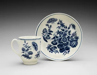 Tasse à Café et Soucoupe, vers 1770-1783