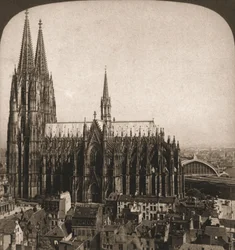 Cathédrale de Cologne, Allemagne, 1903