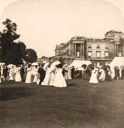 Garden Party, Buckingham Palace, Londres, Angleterre, 1900