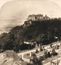 Château de Stirling, Écosse, 1900