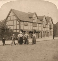 Lieu de naissance de Shakespeare, Stratford-upon-Avon, Angleterre, 1896
