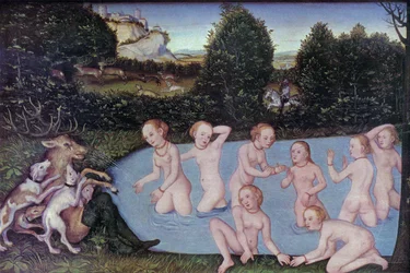 Allemand : Diana und Aktäon Diana et Actaeon