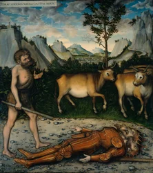 Hercule et le bétail de Géryon