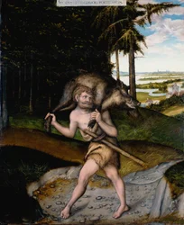 Hercule et le sanglier d