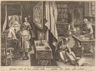 Hyacum et Lues Venerea (Guaiacum et infection vénérienne)