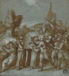 Josué et les Israélites traversent le Jourdain