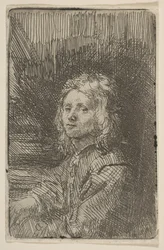 Jeune homme, mi-longueur, 1620-69