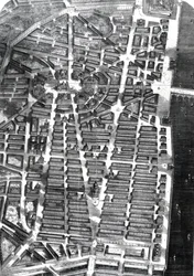 Une vision de la ville de Londres, construite selon le plan laissé par Sir Christopher Wren, dessinée sous la direction de M. Godwin, publiée dans 