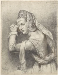 Marie-Madeleine en pleurs