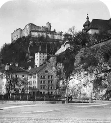Abbaye de Nonnberg, Salzbourg, Autriche, vers 1900