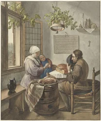 La prière avant le repas