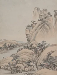 Paysages, datés de 1668