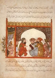Ms Ar 5847 f.16, Chancellerie Maragha : le gouverneur a proposé à Abu Zayd d