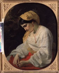 Une jeune mariée