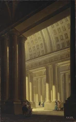 Vue intérieure d