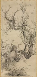 Prunes, bambou et orchidée, 1834