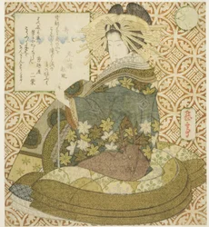 Jurojin, de la série "Une parodie des sept dieux de la fortune (Mitate shichifukujin)"
