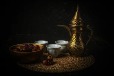 Café arabe et dattes