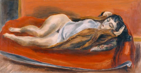 Femme couchée