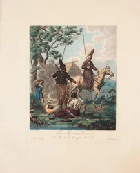 Le piquet des Cosaques de l