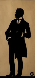 Portrait du Poète Jurgis Baltrusaitis 1873-1944