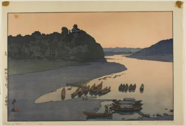 La rivière Kiso, de la série "Hotei #85"