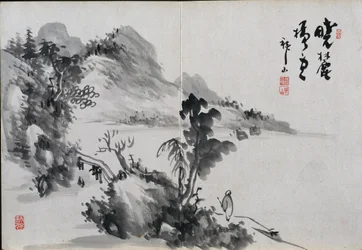 Album de croquis de paysages, 19e siècle