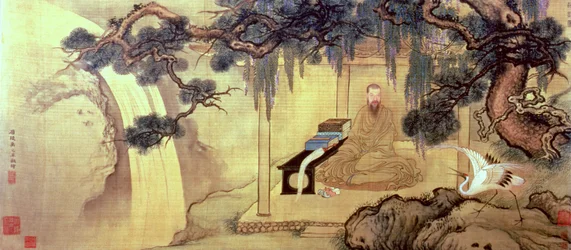 La représentation du poète Wang Yuyang
