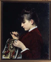 La brodeuse
