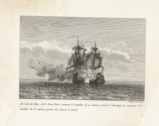 Jean Bart capture une frégate hollandaise, 1678