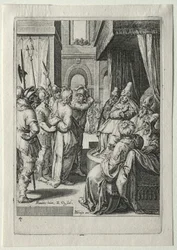 Set de la Passion :  Le Christ devant Hérode