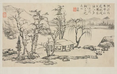 Album de paysages dans divers styles: Paysage après Ni Zan